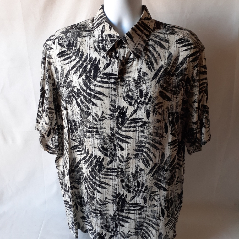 Axcess mens short sleeve button-down shirt